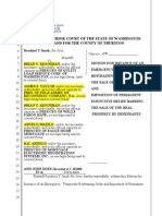 Foreclosure Temp Restraining Order