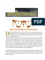 Dry Flower Production