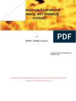 Hydraulic Calculation For Automatic Wet Sprinkler Systems: HENRY E. SUAREZ, Rmp/pme