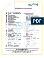 SAP - CRM Functional