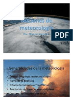 Nociones de Meteorología U3