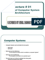 Computer Architecture and Organization Lectures