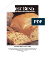 West Bend Breadmaker 41080 Recipes