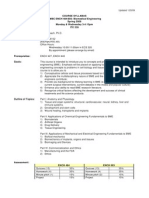 Course Syllabus UMBC ENCH 484/693: Biomedical Engineering Spring 2009 Monday & Wednesday 3-4:15pm ITE 239 Instructor