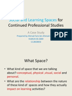 Social and Learning Spaces For Continued Professional Studies