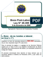 Ley 20305 Bono Post Laboral para Adf Vexp