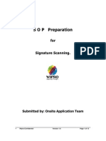 SOP - Sign Cap Software