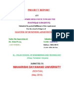 Project: Maharishi Dayanand University