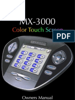 MX 3000 Owners Manual