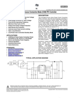 8-Pin Continuous Conduction Mode (CCM) PFC Controller: Features Description