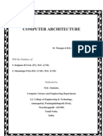 Computer Architecture Notes