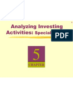 Analyzing Investing Activities:: Special Topics