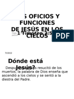 Los Oficios y Funciones de Jesus