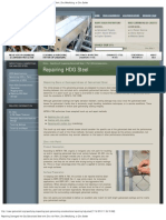 Repairing Damaged Hot-Dip Galvanized Steel With Zinc-Rich Paint, Zinc Metall