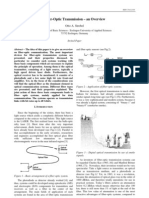 Fiber-Optic Transmission - An Overview: Otto A. Strobel