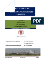 Bhilai Steel Plant Pre Final Project