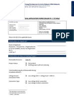 Application Form-SOLAR Up To 72kWp