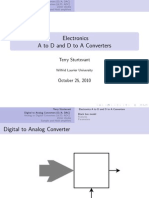Electronics Atodanddtoaconverters: Terry Sturtevant