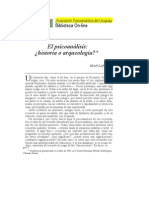 Jean Laplanche - Psicoanálisis ¿Historia o Arqueología. by Psicoanálisis Universidad UP