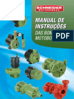 Manual de Instruções Das Bombas e Motobombas