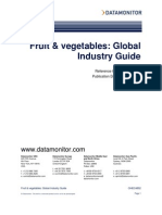 Fruit & Vegetables: Global Industry Guide: Reference Code: OHEC4852 Publication Date: October 2011