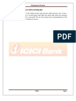 Icici Bank Final Management Strategy Final Report 1