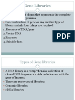 Gene Libraries