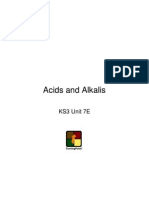 KS3 7E Acids and Alkalis