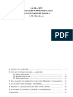 La Oracion en Los Ejercicios Espirituales PDF