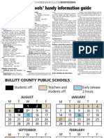 2012-13 Bullitt County School Calendar