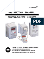 Instruction Manual: General-Purpose Inverter