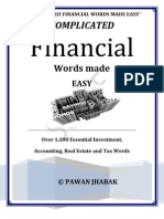 Complicated Financial Words Made Easy .