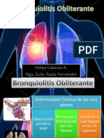 Bronquiolitis Obliterante