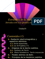 Estructura de La Materia. Introducción A La Química Moderna