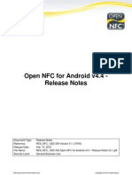 REN - NFC - 1202-304 Open NFC For Android v4.4 - Release Notes v0.1