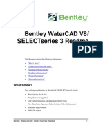 WaterCAD 8i Readme