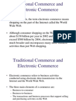 Traditional Commerce and Electronic Commerce