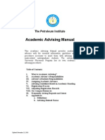 Academic Advising Manual