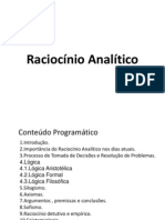 Raciocínio Analítico