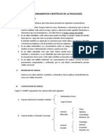 Fundamentos Cientìficos de La Psicologìa