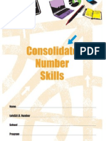 Consolidate Number Skills