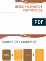 Concretos y Morteros Certificados