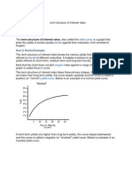 Term Structure of Interest Rates