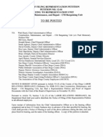 Notice of Decertification Petition by Members of SEIU Local 221 in San Diego, California 11-21-12