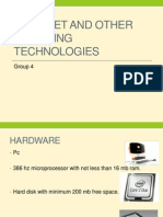 Internet and Other Emerging Technologies: Group 4