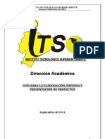 Guia de Proyectos ITSO 2