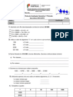 Ficha Sumativa MATEMÁTICA NATAL