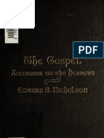 The Gospel According To The Hebrews - Nicholson (1879)