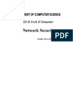 Network Security Syllabus