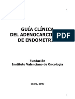 Guía Clínica Adenocarcinoma de Endometrio